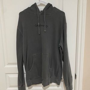 Brand new good energy charcoal gray hoodie